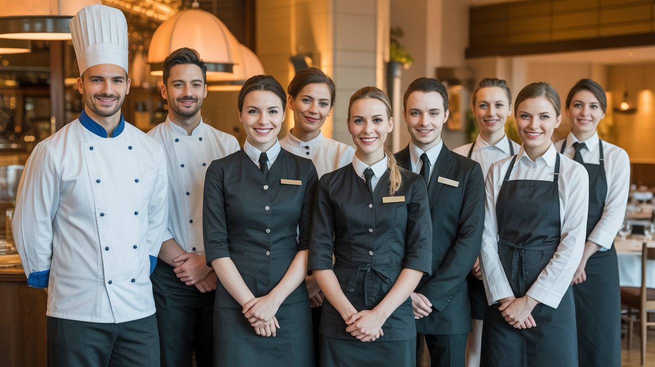 Hospitality workwear from Titan